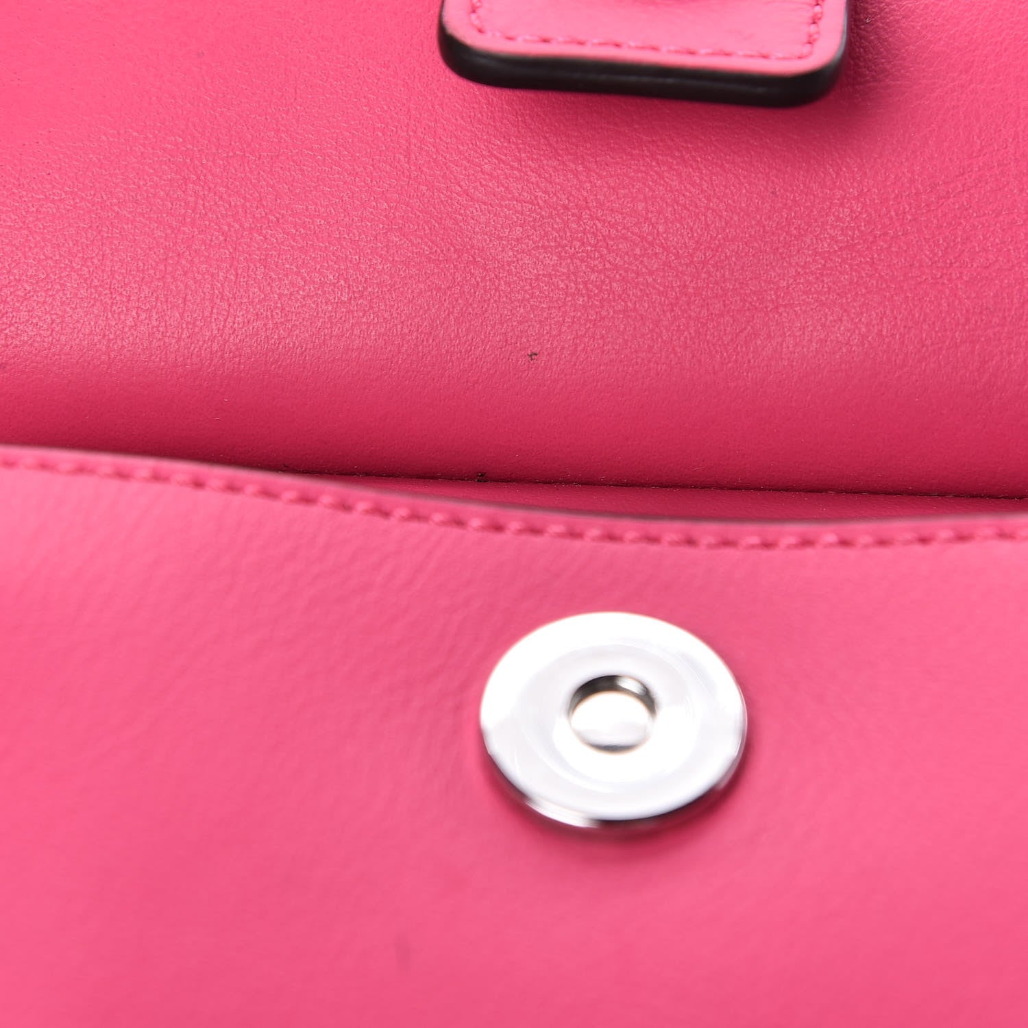Chloe Suede Calfskin Mini Faye Bracelet Bag Fuchsia Rose 11 of 15