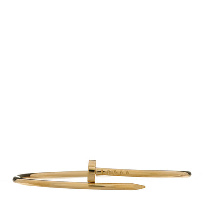 Cartier 18K Yellow Gold Small Juste Un Clou Bracelet 17 1 of 4