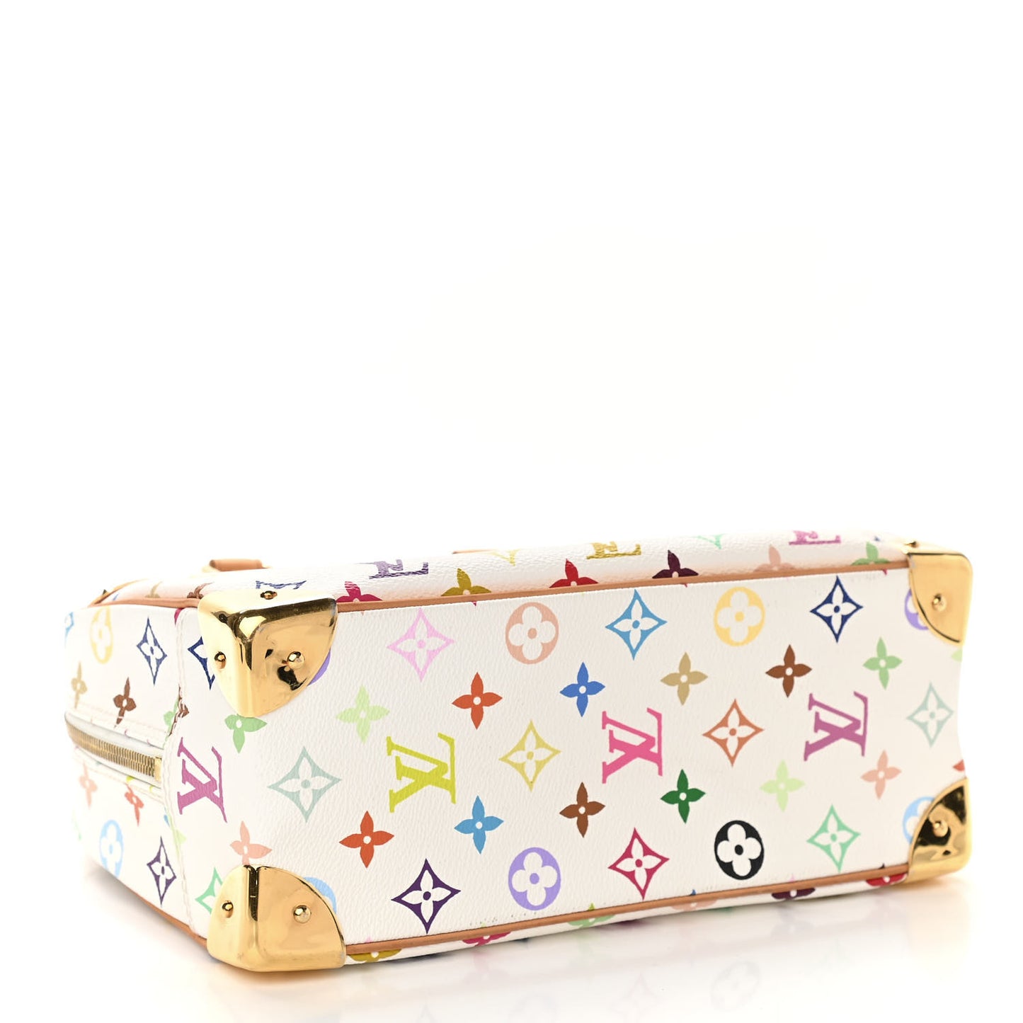 Monogram Multicolor Trouville White