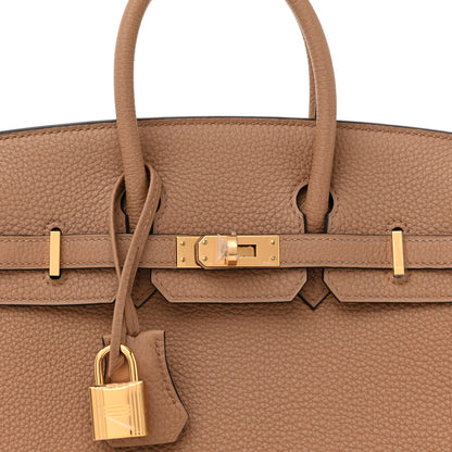 Hermes Togo Birkin 25 Chai 8 of 12