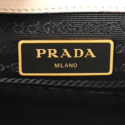 Prada Saffiano Soft Calfskin Large Tote White 6 of 10