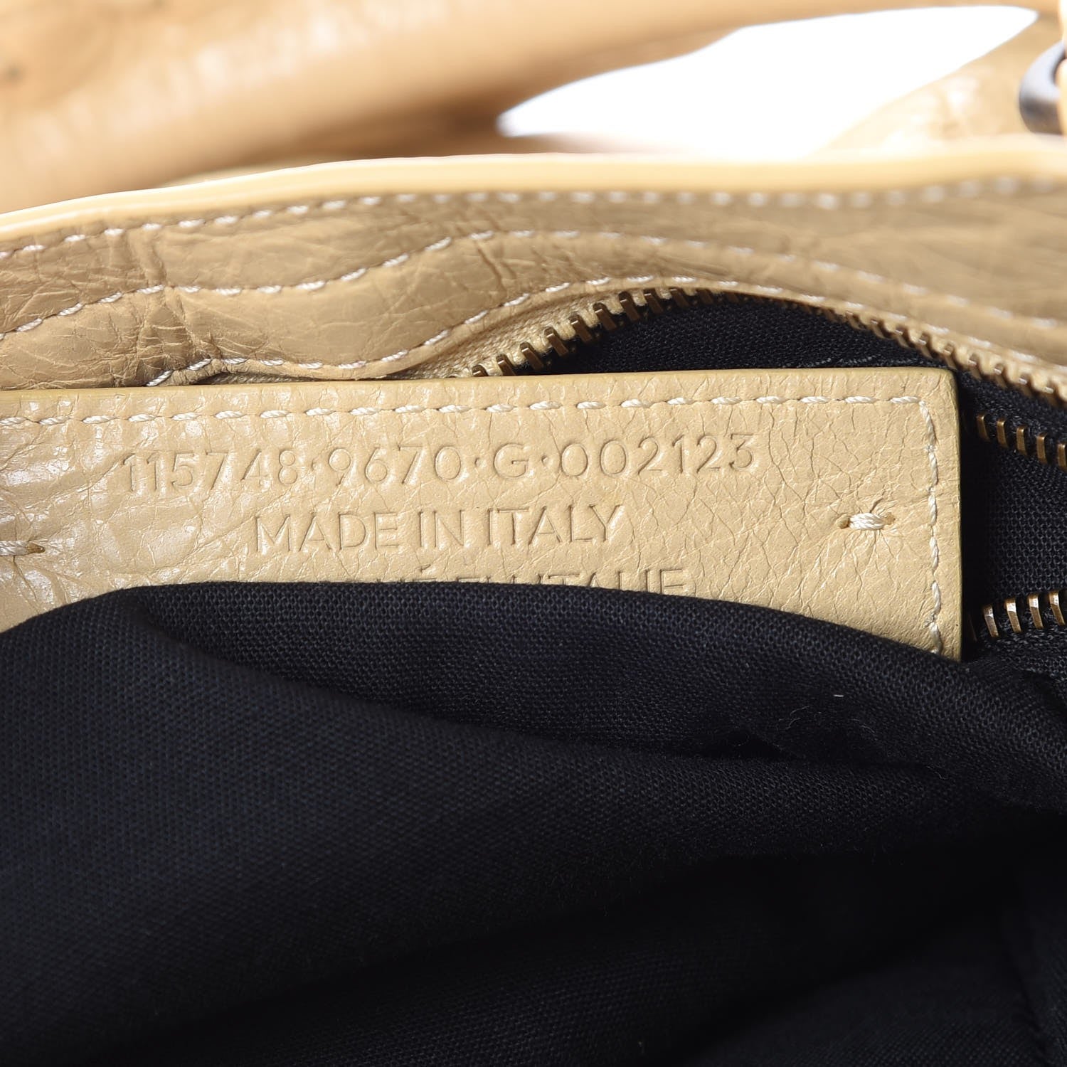 Balenciaga Agneau Classic Hardware City Beige Oryx 8 of 8