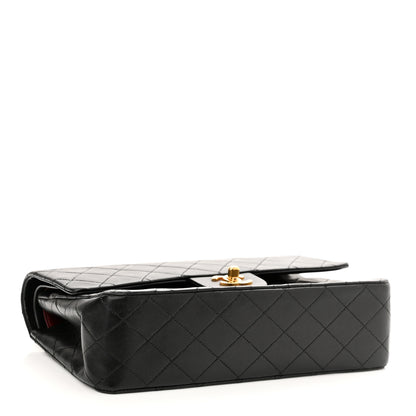 Chanel Lambskin Quilted Medium Double Flap Black 4 of 10