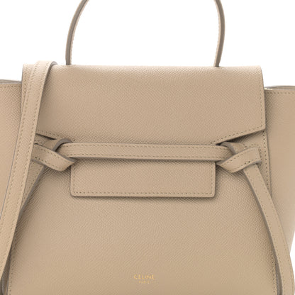 Celine Grained Calfskin Nano Belt Bag Light Taupe 9 of 11