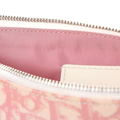 Christian Dior Monogram Mini Saddle Pochette Pink 9 of 13