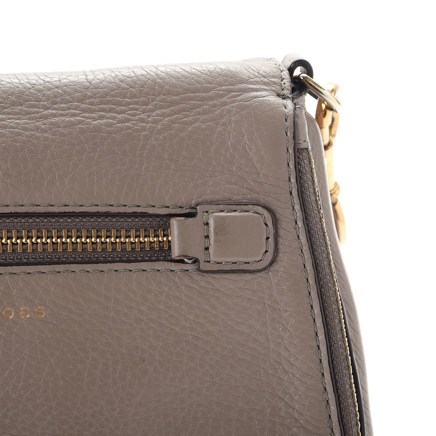 Pebbled Calfskin Recruit Nomad Crossbody Mink