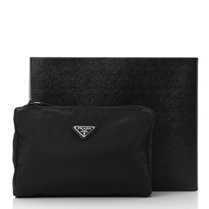 Prada Nylon Vela Cosmetic Pouch Black 10 of 10