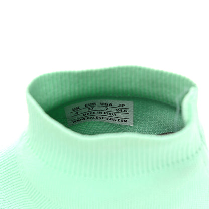 Balenciaga Technical 3D Recycled Knit Womens Speed 2.0 Transparent Sole Sneakers 37 Mint 8 of 14