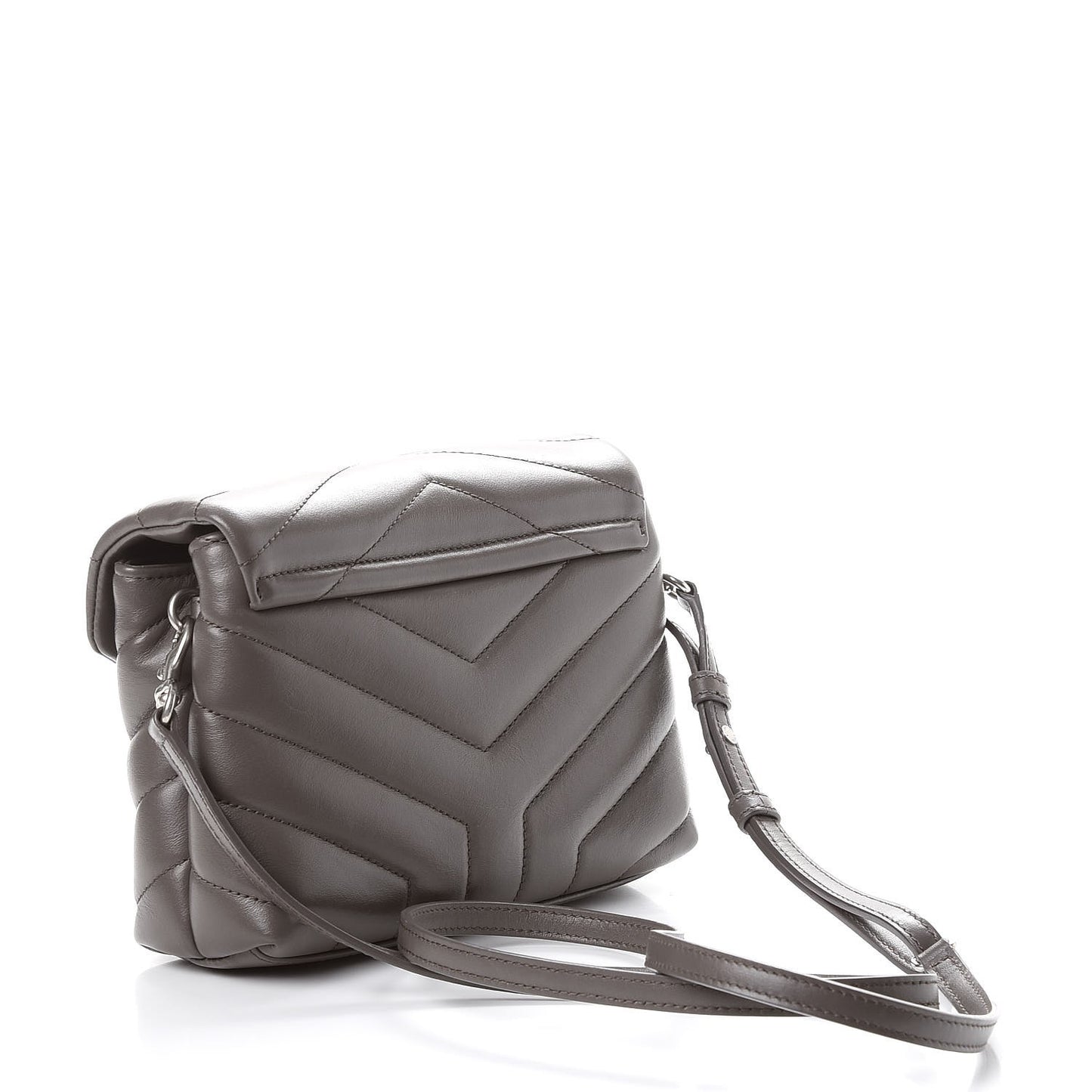 Calfskin Y Quilted Monogram Toy Loulou Crossbody Bag Earth