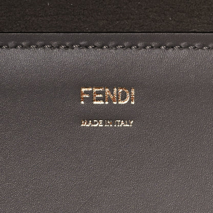 Fendi Vitello King Plexiglass Logo Embossed Large Fendi Sunshine Shopper Tote Moon 6 of 12