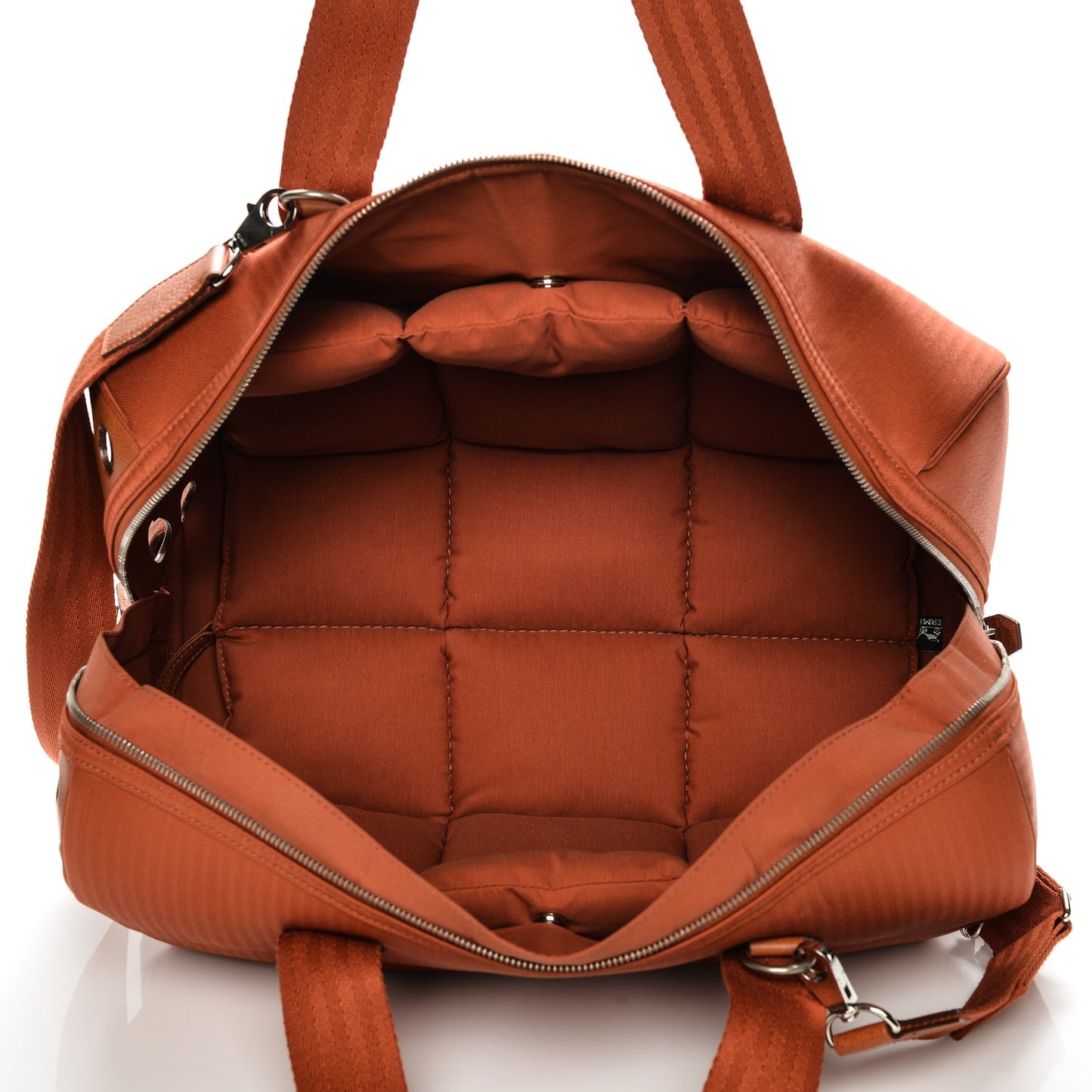 Buffle Toile Sac A Chien TouTou Brique Potiron