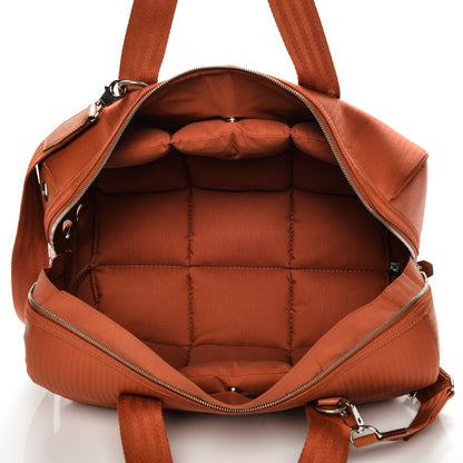 Hermes Buffle Toile Sac A Chien TouTou Brique Potiron 5 of 10