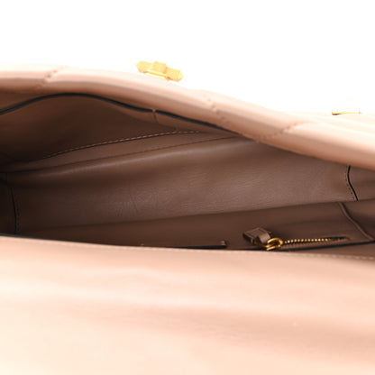 Valentino Garavani Nappa Large Roman Stud Shoulder Bag Rose Cannelle 5 of 11