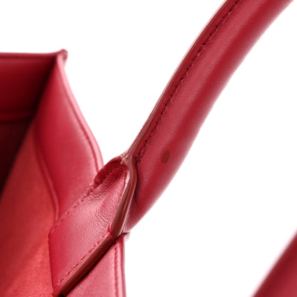 Christian Dior Calfskin Embossed Large Book Tote Red 14 of 15