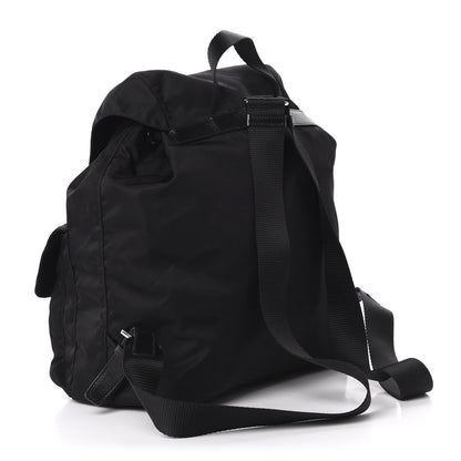 Prada Nylon Vela Medium Backpack Black 2 of 9