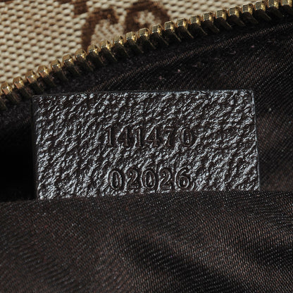 Gucci Monogram Medium Abbey Tote Brown 7 of 7