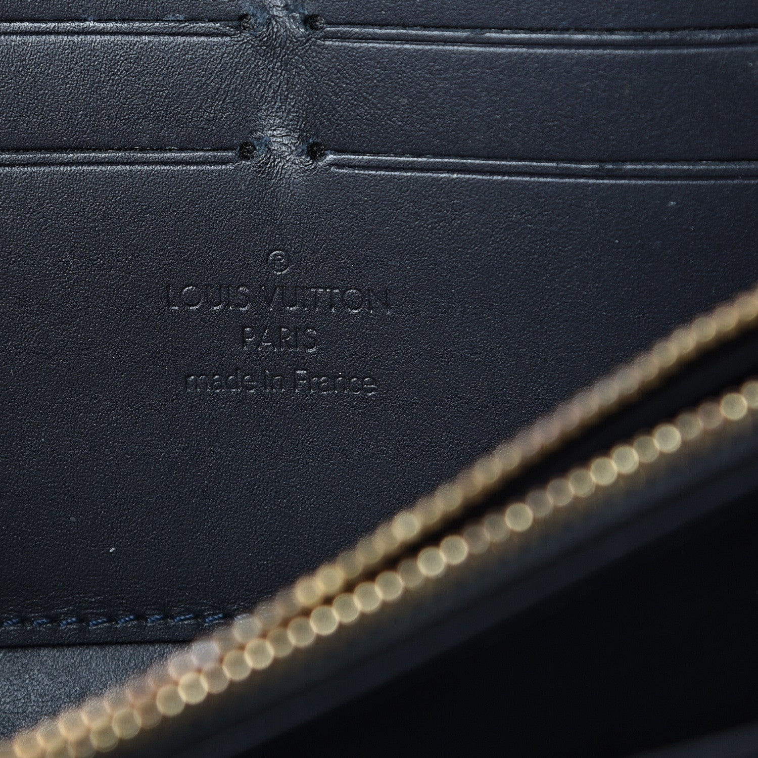 Louis Vuitton Vernis Zippy Wallet Blue Infini 5 of 16