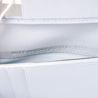 Christian Dior Grained Calfskin Cannage Diorama Elancee Wallet Sky Light 7 of 15