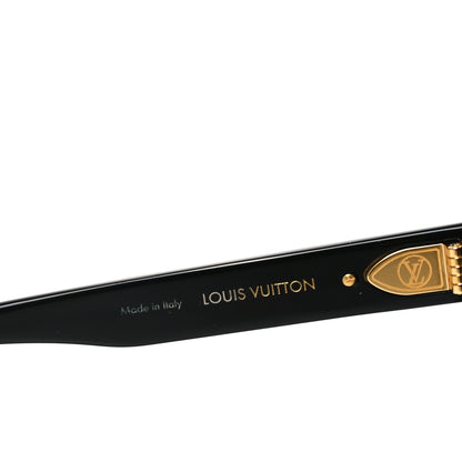 Louis Vuitton Acetate My Monogram Square Sunglasses Z1523E Black 5 of 7