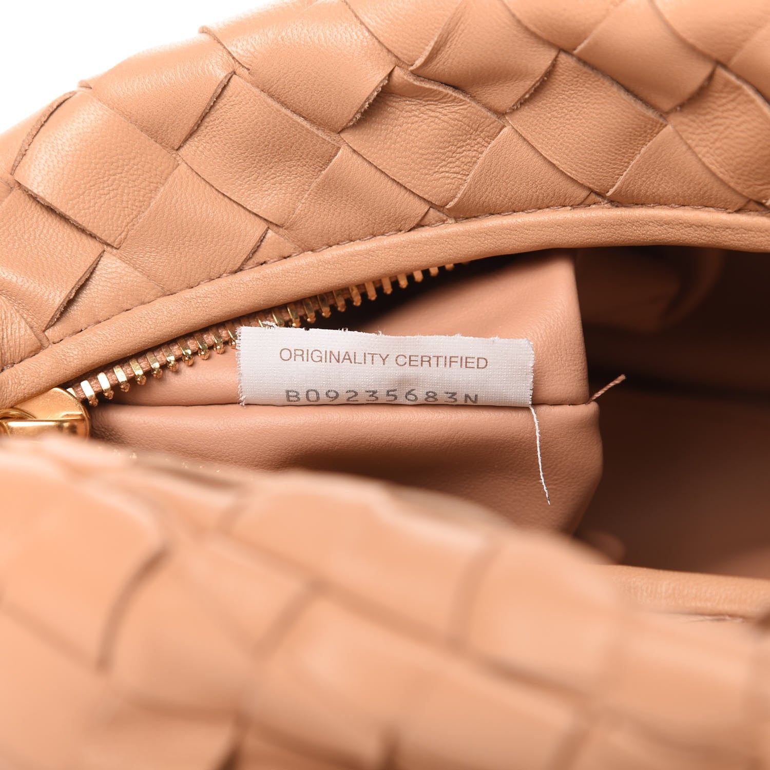 Bottega Veneta Nappa Intrecciato Mini Jodie Sandalwood 9 of 10