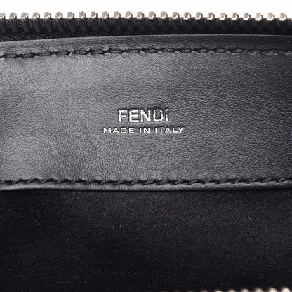 Fendi Vitello Baltico Dolce DotCom Satchel Black 8 of 10