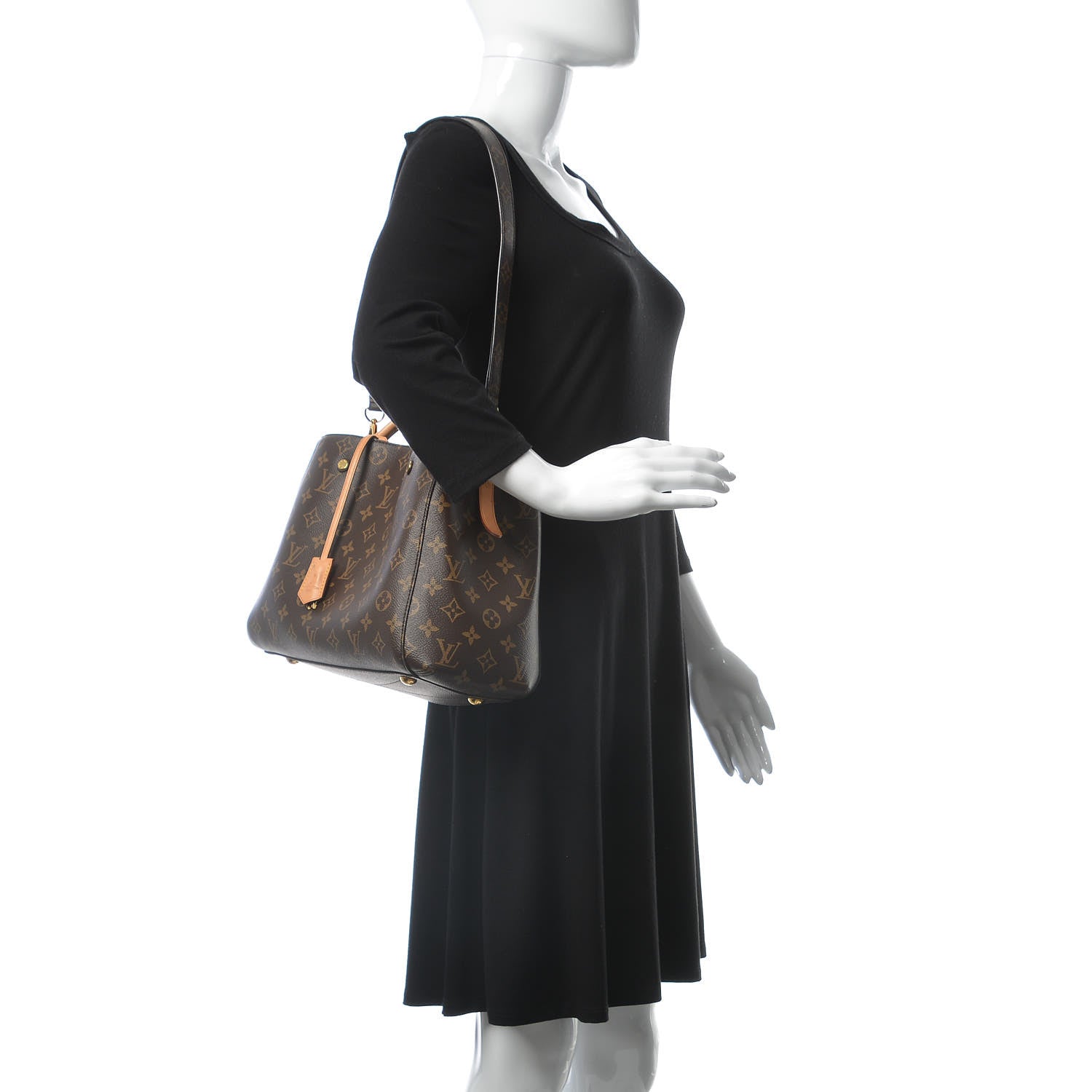 Louis Vuitton Monogram Montaigne MM 2 of 15