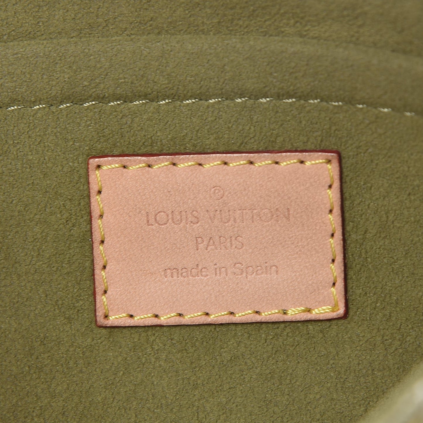 Monogram Denim Mini Pleaty Lichen