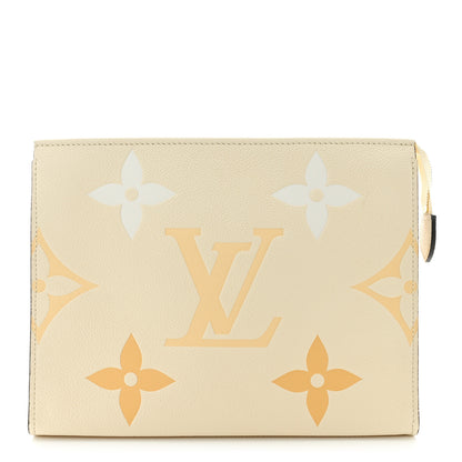 Louis Vuitton Empreinte Monogram Giant By The Pool Toiletry Pouch 26 Cream Saffron 1 of 8