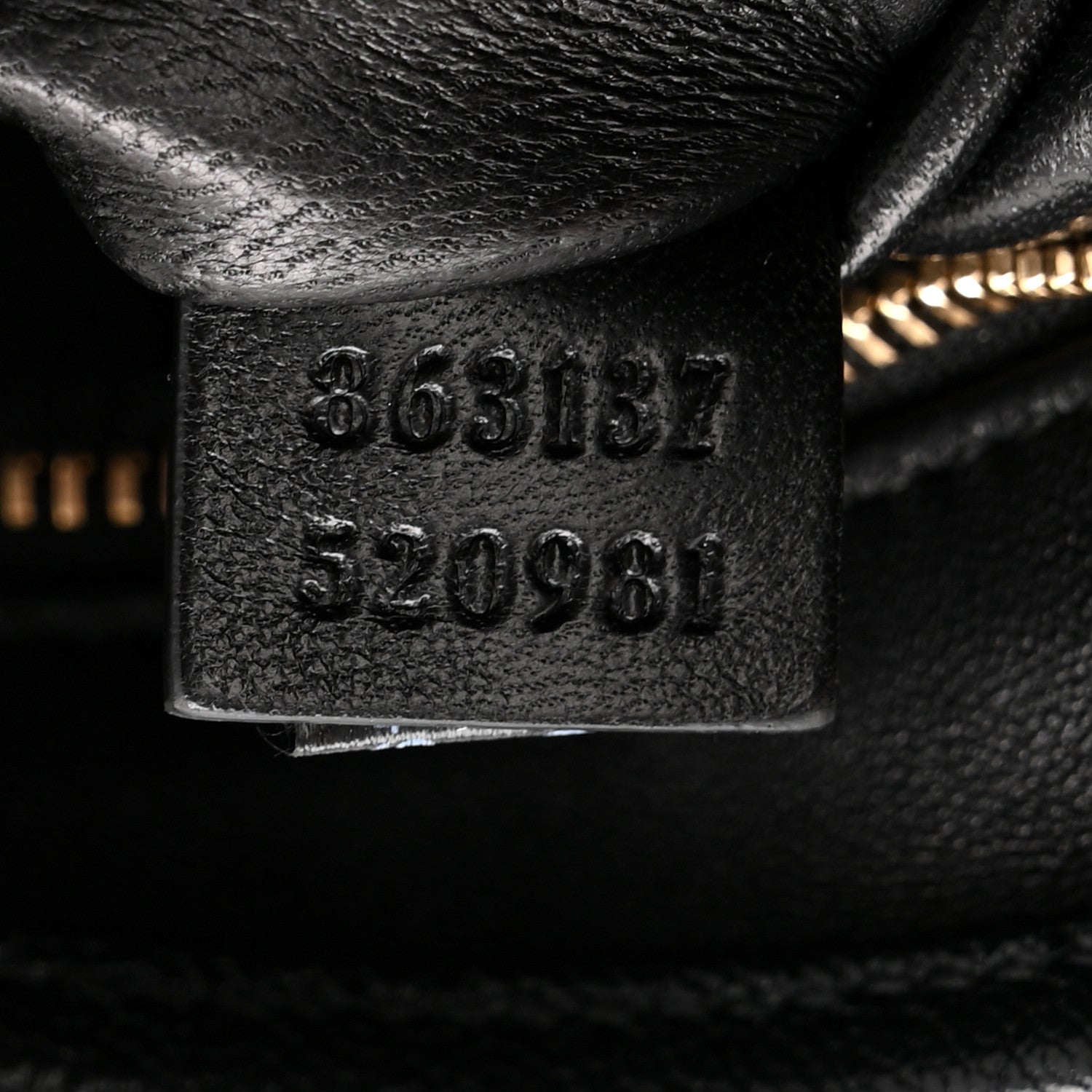 Gucci Goatskin Medium Slim Jackie Shoulder Bag Black 7 of 10