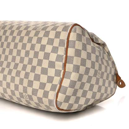 Louis Vuitton Damier Azur Speedy 35 9 of 31