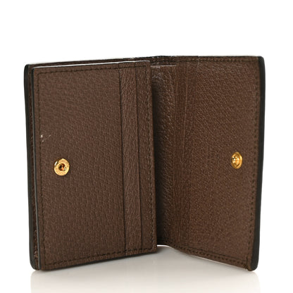 Gucci GG Supreme Monogram Web Ophidia Card Case Beige New Acero 5 of 8