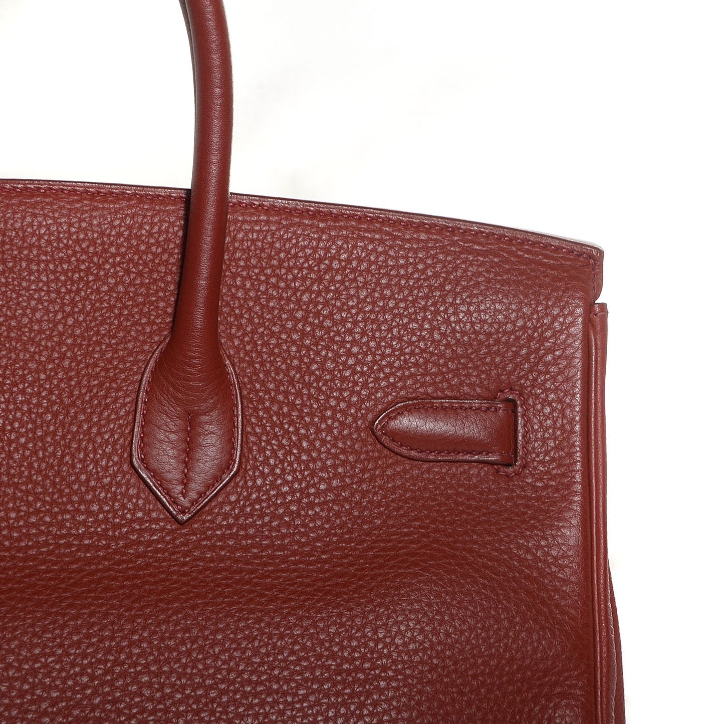 Taurillon Clemence Birkin 35 Brique