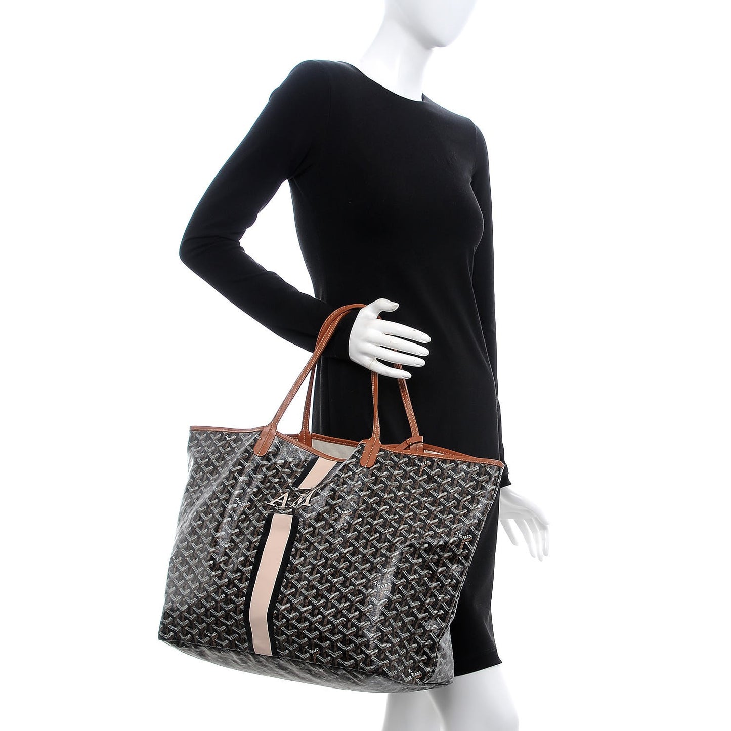 Goyardine Saint Louis GM Black Gold