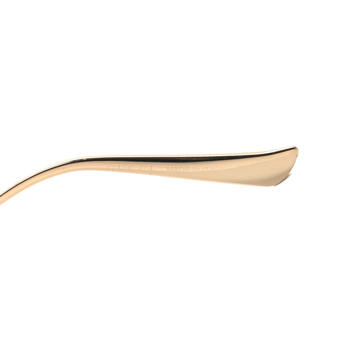 Metal Oversized Round Frame GG0225S Sunglasses Gold