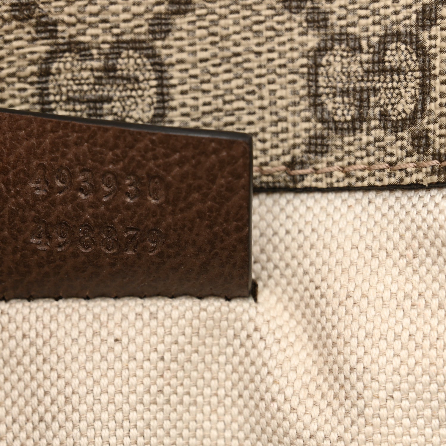 Gucci GG Supreme Monogram Neo Vintage Web Belt Bag Brown 7 of 13