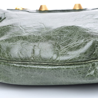 Balenciaga Agneau Giant 21 Gold Hardware Hobo Green 9 of 13