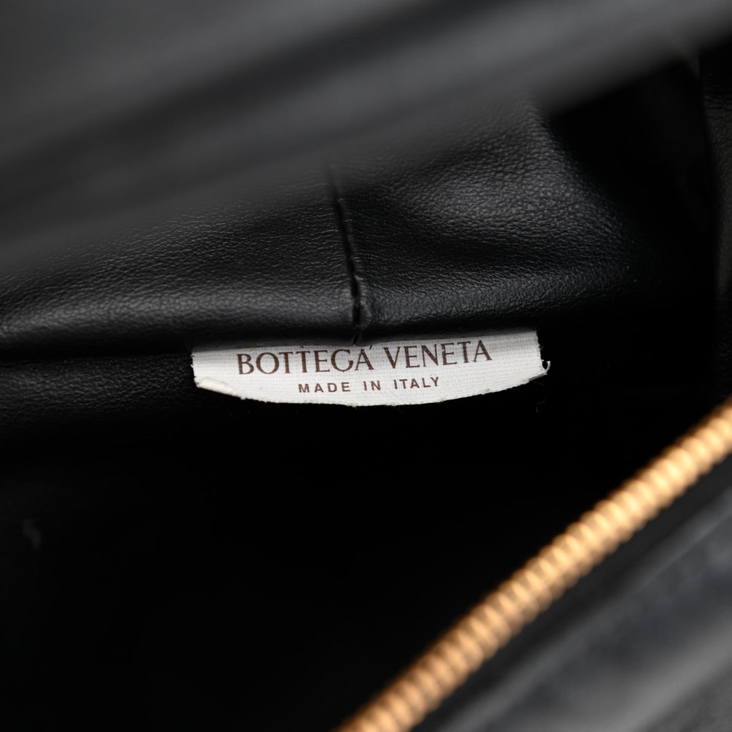 Calfskin Mini Double Knot Bag Black