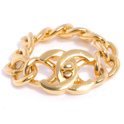 Chanel Chunky CC Chain Bracelet Gold 1 of 4
