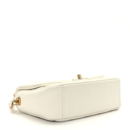 Chanel Caviar Quilted Chain Soul Flap White 4 of 9