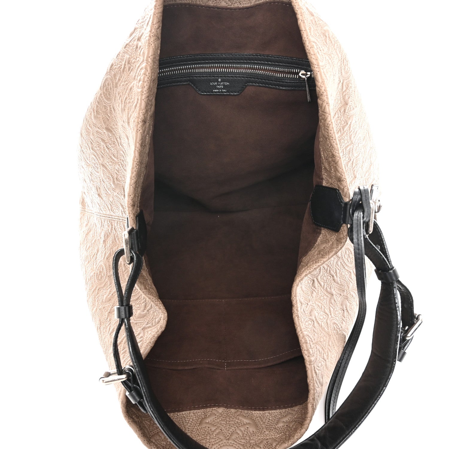 Louis Vuitton Monogram Lambskin Antheia Hobo GM Fumee 5 of 13