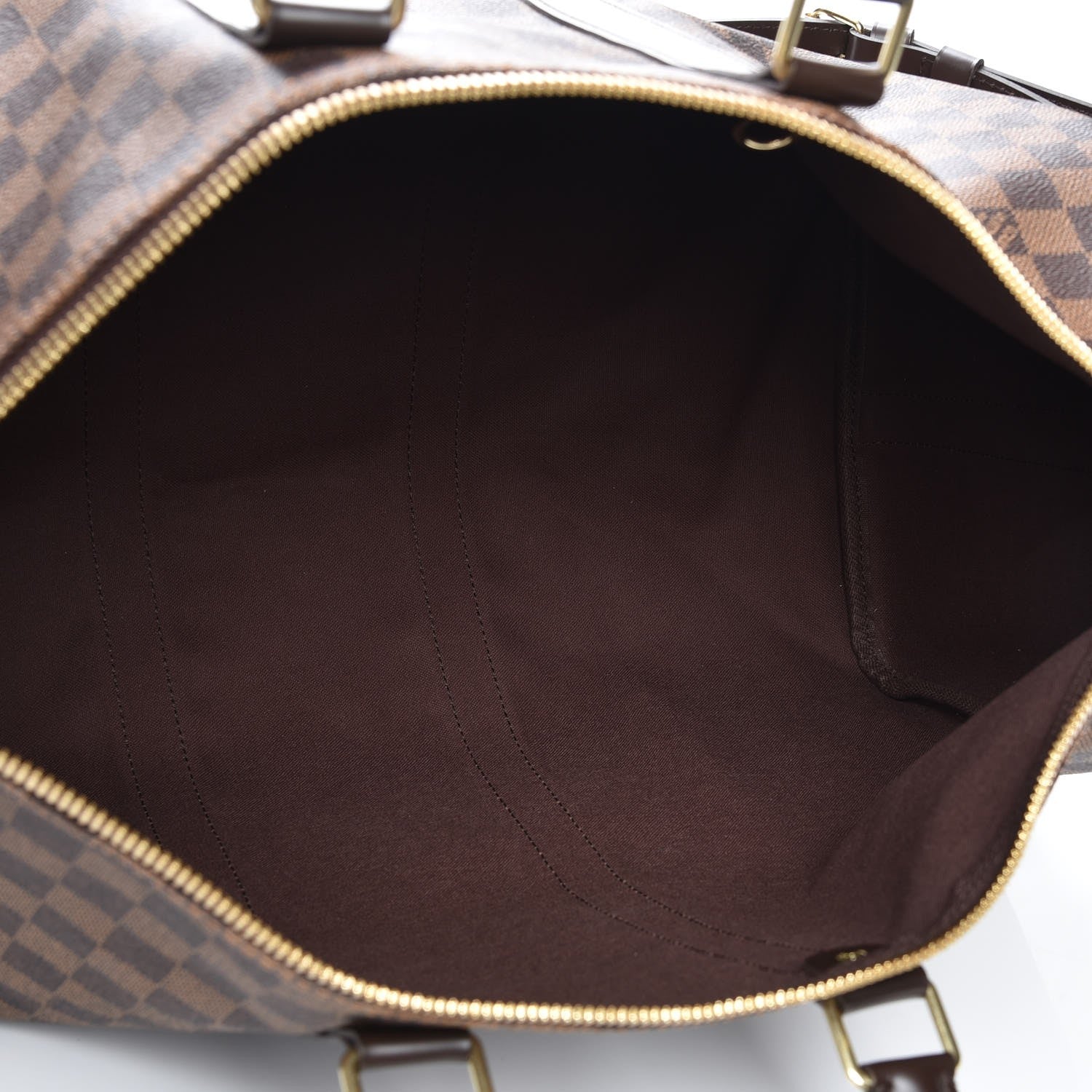 Louis Vuitton Damier Ebene Keepall Bandouliere 45 6 of 9