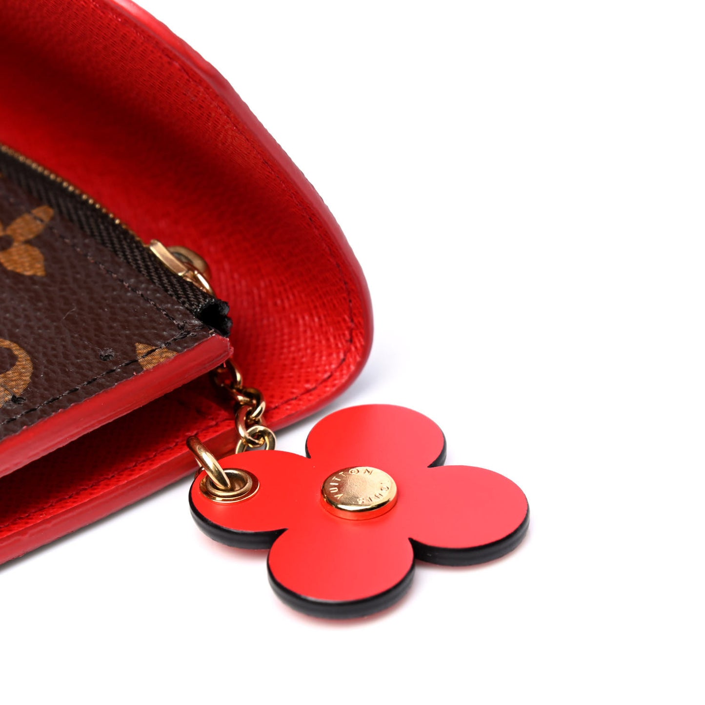 Monogram Bloom Flower Emilie Wallet Rouge