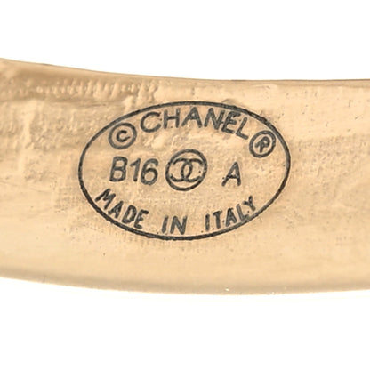 Chanel Metal CC Cuff Gold 4 of 4