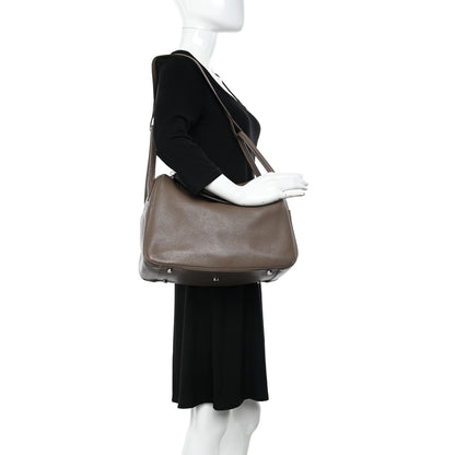 Hermes Taurillon Clemence Lindy 34 Etoupe 2 of 18