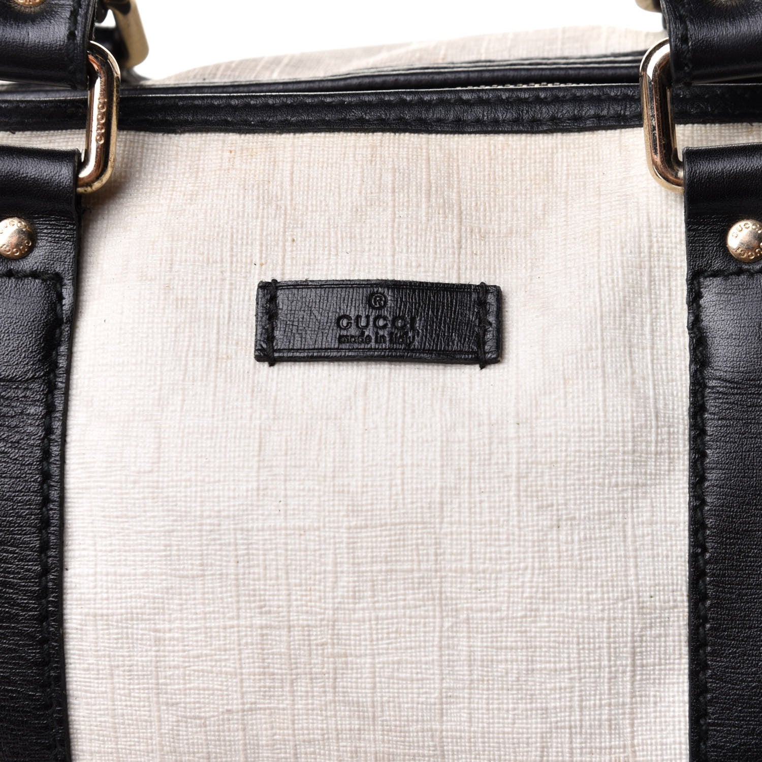 Gucci GG Plus Monogram Medium Joy Boston White Black 8 of 19