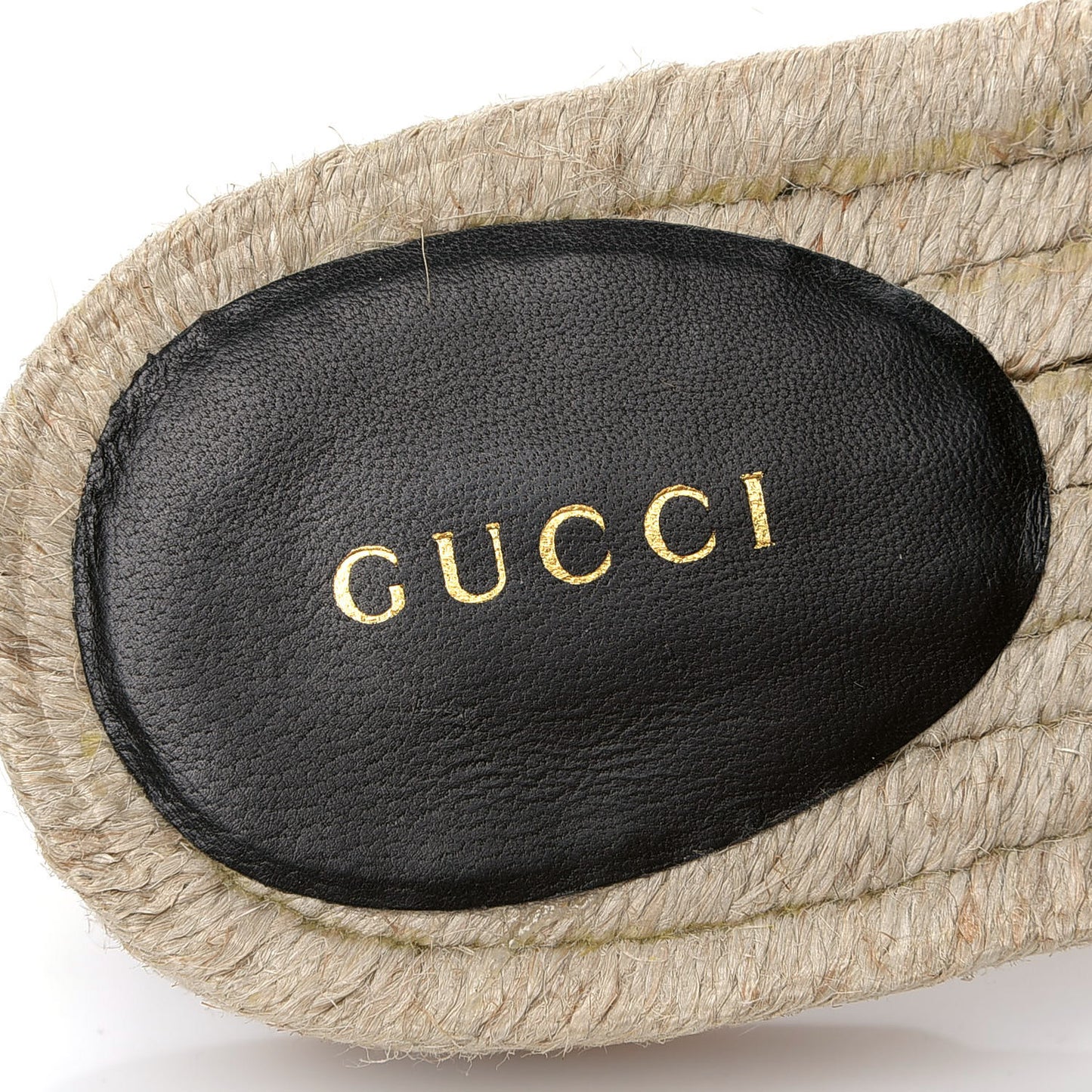 Nappa Matelasse GG Marmont Espadrille Slippers 40 Black