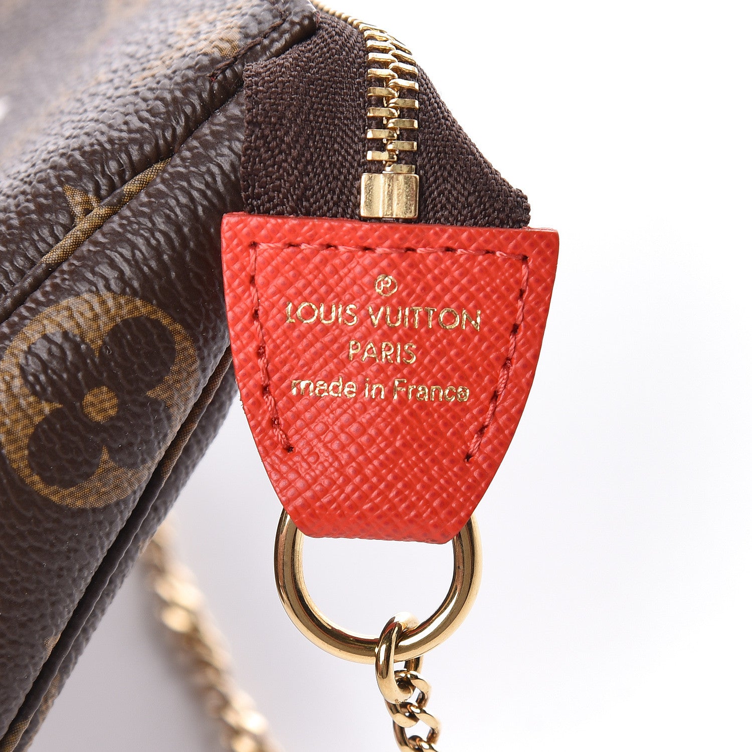 Louis Vuitton Monogram 2018 Christmas Animation Mini Cats Pochette Accessories 6 of 8
