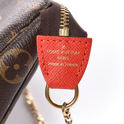 Louis Vuitton Monogram 2018 Christmas Animation Mini Cats Pochette Accessories 6 of 8