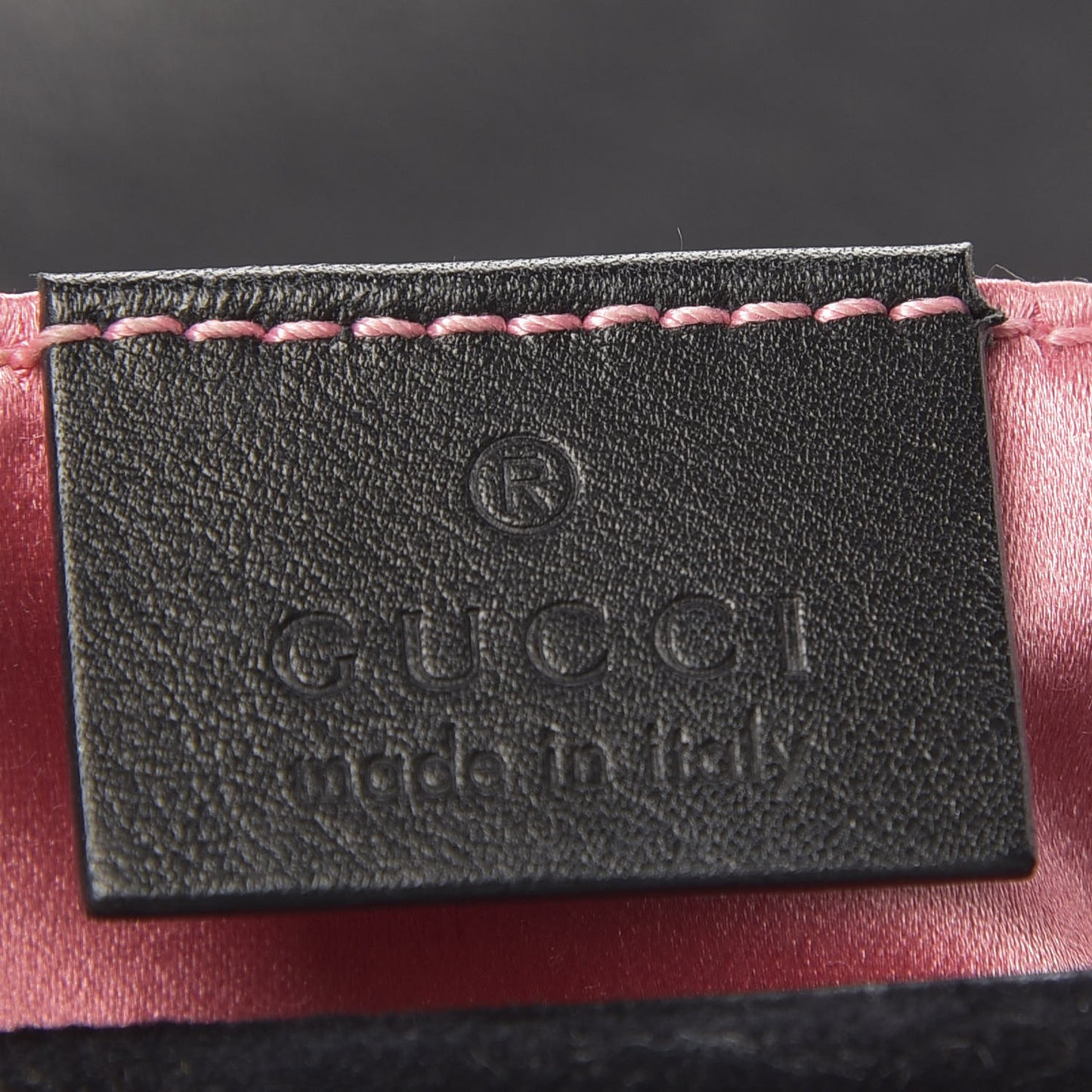 Velvet Matelasse Mini GG Marmont Shoulder Bag Black