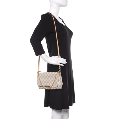 Louis Vuitton Damier Azur Favorite MM 2 of 11